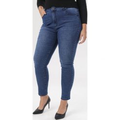Niebieskie Jeansy Skinny Himenohre. Niebieskie jeansy damskie Born2be. Za 99,99 zł.
