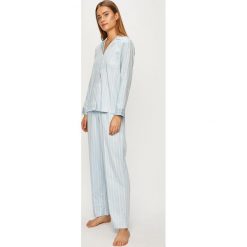 Lauren Ralph Lauren - Piżama. Niebieskie piżamy damskie Lauren Ralph Lauren, s, bez wzorów, z bawełny, bez rękawów. W wyprzedaży za 359,90 zł.