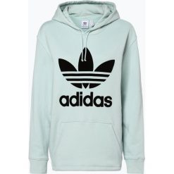 Adidas Originals - Damska bluza nierozpinana, zielony. Zielone bluzy z kapturem damskie marki adidas Originals, l, z nadrukiem. Za 349,95 zł.