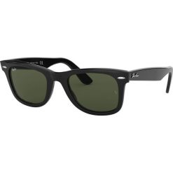 Ray-Ban - Okulary Wayfarer. Czarne okulary przeciwsłoneczne męskie Ray-Ban, z acetatu. W wyprzedaży za 449,90 zł.