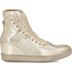 Buty sportowe damskie: Złote buty sportowe