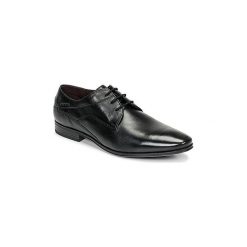 Derby Bugatti GILES. Czarne półbuty męskie Bugatti, bez wzorów, bez zapięcia. Za 359,00 zł.