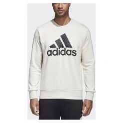 Bejsbolówki męskie: Adidas Bluza męska Essentials Big Logo szara r. L (CD6276)