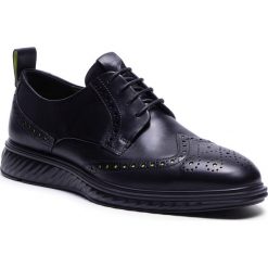 Półbuty ECCO - St.1 Hybrid Lite 83720401001 Black. Czarne półbuty męskie ecco, na co dzień, bez wzorów, ze skóry, klasyczne, bez zapięcia. W wyprzedaży za 449,00 zł.