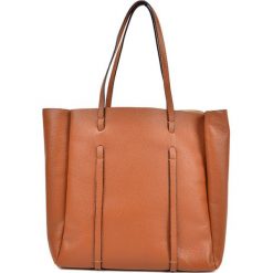 Torebka w kolorze koniaku - (S)42 x (W)33 x (G)12 cm. Brązowe torebki klasyczne damskie Bestsellers bags, z materiału. W wyprzedaży za 299,95 zł.