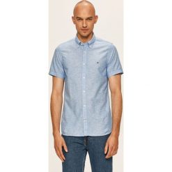 Tommy Hilfiger - Koszula. Białe koszule męskie TOMMY HILFIGER, s, bez wzorów, z bawełny, casualowe, button down, z krótkim rękawem. Za 359,90 zł.