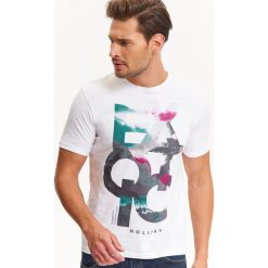 T-shirty męskie z nadrukiem: T-SHIRT KRÓTKI RĘKAW MĘSKI Z NADRUKIEM
