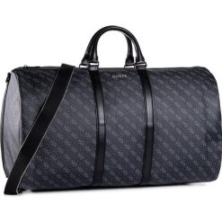 Torba GUESS - Vezzola Travel TMVEZZ P0435 BLA. Czarne torby męskie skórzane Guess, z aplikacjami, ze skóry ekologicznej. Za 749,00 zł.