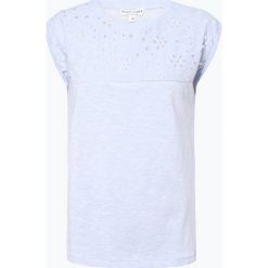 Marie Lund - T-shirt damski, niebieski. Niebieskie t-shirty damskie Marie Lund, xxl, w koronkowe wzory, z koronki, bez kołnierzyka. Za 49,95 zł.