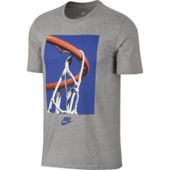 Nike Koszulka Męska Sportswear Tee Verbiage M Szara r. XL - (875713-063). Szare koszulki sportowe męskie Nike, m. Za 89,60 zł.