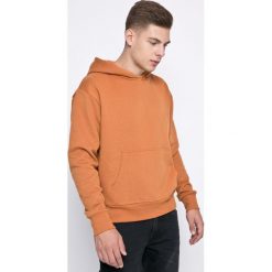 Review - Bluza. Żółte bluzy męskie marki Review, m, z bawełny, z kapturem. W wyprzedaży za 79,90 zł.