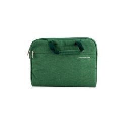 Torba do laptopa MODECOM HIGHFILL 11" zielona. Zielone torby na laptopa marki Modecom, bez wzorów, z materiału. Za 23,99 zł.