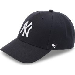 Czapki z daszkiem męskie: Czapka z daszkiem 47 BRAND - New York Yankees 47 B-MVP17WBV-HM Granatowy