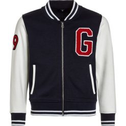 Swetry chłopięce: GANT VARSITY JACKET Kardigan evening blue