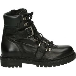 Botki - 2WILD203 NERO. Czarne botki damskie skórzane Venezia. Za 489,00 zł.