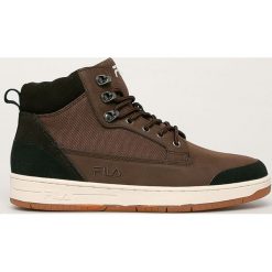 Fila - Buty Aura Hiker II. Szare sneakersy męskie Fila, ze skóry, na sznurówki. W wyprzedaży za 219,90 zł.