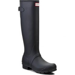 Buty zimowe damskie: Kalosze HUNTER – Original Back Adjustable WFT1001RMA Navy