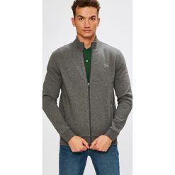 Lacoste - Bluza. Szare bluzy męskie Lacoste, s, bez wzorów, z bawełny, z kapturem, bez rękawów, bez kaptura. W wyprzedaży za 349,90 zł.
