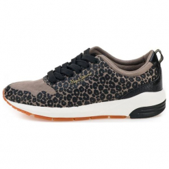 Pepe Jeans Tenisówki Damskie Foster Tech 38 Brązowy. Pomarańczowe tenisówki damskie marki Pepe Jeans, bez wzorów, z jeansu, bez zapięcia. W wyprzedaży za 290,00 zł.