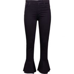 Boyfriendy damskie: Mother THE CHA CHA FRAY Jeansy Bootcut black denim