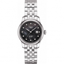 ZEGAREK TISSOT LE LOCLE T006.207.11.126.00. Szare, analogowe zegarki damskie TISSOT, srebrne. Za 2950,00 zł.