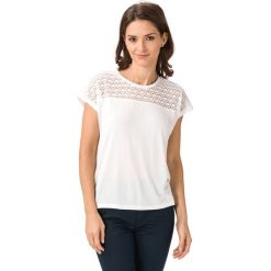 Vero Moda Sofia Koszulka Biały. Białe koszulki damskie Vero Moda, l, bez wzorów, z poliesteru, bez kołnierzyka, z krótkim rękawem. Za 87,95 zł.