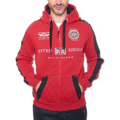 Geographical Norway bluza męska Gastaldo XL czerwony. Czerwone bluzy męskie Geographical Norway, xl, bez wzorów, bez kołnierzyka, bez rękawów, bez kaptura. Za 169,00 zł.