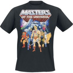 Masters Of The Universe Characters T-Shirt czarny. Czarne t-shirty męskie marki Masters Of The Universe, l, z nadrukiem, z okrągłym kołnierzem. Za 74,90 zł.