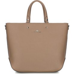 Torebka damska 87-4E-413-9. Szare torebki klasyczne damskie marki Wittchen, w paski, eleganckie, na ramię, bez dodatków. Za 499,00 zł.