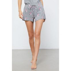 Etam - Szorty piżamowe Carel. Szare piżamy damskie Etam, s, bez wzorów, z bawełny, bez rękawów. Za 59,90 zł.