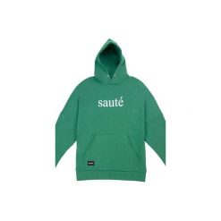 SAUTE GREEN HD. Zielone bluzy damskie marki MAJORS, xl, z nadrukiem, z bawełny, bez rękawów, bez kaptura. Za 240,00 zł.