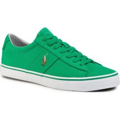 Tenisówki POLO RALPH LAUREN - Sayer 816799507001 Chroma Green/Multi Pp. Zielone półbuty męskie Polo Ralph Lauren, na co dzień, bez wzorów, z gumy, bez zapięcia. Za 339,00 zł.