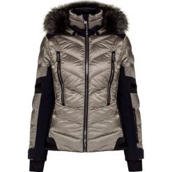 Kurtka narciarska TONI SAILER NELE SPLENDID FUR. Szare kurtki damskie Toni Sailer, s, bez wzorów, z satyny, glamour, długie, bez kaptura, narciarskie. Za 5720,00 zł.
