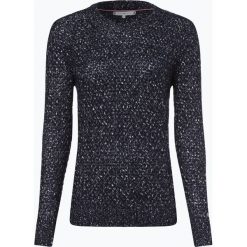Tommy Hilfiger - Sweter damski, niebieski. Niebieskie swetry damskie marki TOMMY HILFIGER, xl, bez wzorów, z dzianiny, bez rękawów, bez kaptura. Za 299,95 zł.