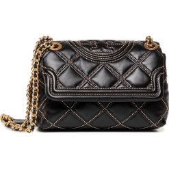 Torebka TORY BURCH - Fleming Soft Stud Small Convertible Shoulder Bag 60968 Black 001. Czarne torebki klasyczne damskie Tory Burch, bez wzorów, ze skóry, biznesowe, bez dodatków. Za 2549,00 zł.