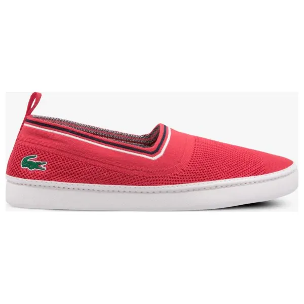Lacoste L.ydro 119 1 Cma buty męskie, czerwony, rozmiar 42. Czerwone buty sportowe męskie Lacoste, z tkaniny, z paskami. W wyprzedaży za 237,99 zł.