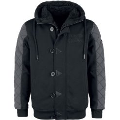 Gra o Tron Winter Is Coming Kurtka czarny/ciemnoszary. Szare kurtki męskie marki Gra o Tron, l, z aplikacjami, z futra, bez kaptura. Za 324,90 zł.