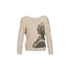 Swetry Brigitte Bardot ARLETTE. Brązowe swetry klasyczne damskie marki Brigitte Bardot, s. Za 413,40 zł.