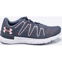 Under Armour - Buty. Szare buty sportowe damskie Under Armour, z gumy. W wyprzedaży za 179,90 zł.