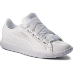 Sneakersy PUMA - Vikky Ribbon P 366417 02 Puma White/Puma White. Białe półbuty damskie Puma, ze skóry ekologicznej. W wyprzedaży za 189,99 zł.
