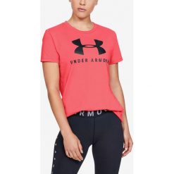 Under Armour Sportstyle Classic Koszulka Różowy. Różowe koszulki damskie Under Armour, xs, z nadrukiem, z bawełny, bez kołnierzyka, z krótkim rękawem. Za 119,95 zł.