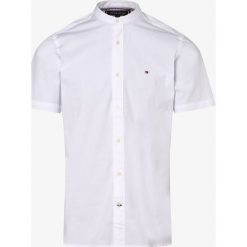 Tommy Hilfiger - Koszula męska, biały. Białe koszule męskie TOMMY HILFIGER, s, bez wzorów, eleganckie, ze stójką, bez rękawów. Za 299,95 zł.