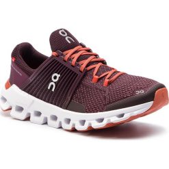Buty ON - Cloudswift 3199940 Plum/Dawn. Czerwone buty sportowe damskie On, z materiału, sportowe, do biegania. Za 699,00 zł.