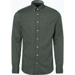 Tommy Hilfiger - Koszula męska, pomarańczowy. Pomarańczowe koszule męskie TOMMY HILFIGER, s, bez wzorów, z bawełny, eleganckie, button down, bez rękawów. Za 179,95 zł.