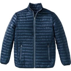 Lekka kurtka pikowana bonprix niebieski. Niebieskie płaszcze męskie bonprix, m, bez wzorów, bez kaptura. Za 189,99 zł.