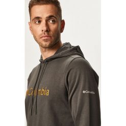Columbia - Bluza. Szare bluzy męskie Columbia, s, z aplikacjami, z elastanu, z kapturem, bez rękawów, z kapturem. W wyprzedaży za 199,90 zł.