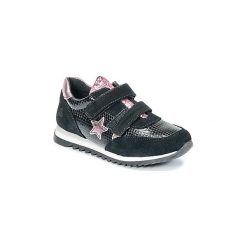 Buty Dziecko Citrouille et Compagnie HOPINETTE. Czarne trampki dziewczęce Citrouille et Compagnie, bez wzorów, bez zapięcia. Za 156,75 zł.