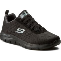 Buty SKECHERS - The Happs 52185/BBK Black. Czarne buty sportowe męskie Skechers, z tworzywa sztucznego, bez zapięcia, na fitness i siłownię. W wyprzedaży za 219,00 zł.
