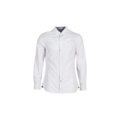 Koszule z długim rękawem Guess SUNSET POCKET. Białe koszule męskie Guess, s, z aplikacjami, bez kołnierzyka, z długim rękawem. Za 359,00 zł.