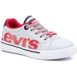Sneakersy LEVI'S - VFUT0040T White Red 0079. Białe trampki chłopięce bez wzorów, z tworzywa sztucznego, bez zapięcia. W wyprzedaży za 159,00 zł.